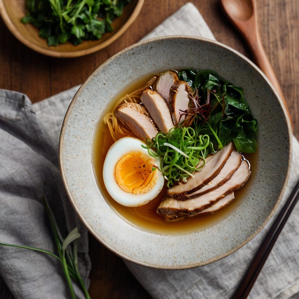 Chicken Bone Broth Ramen Recipe