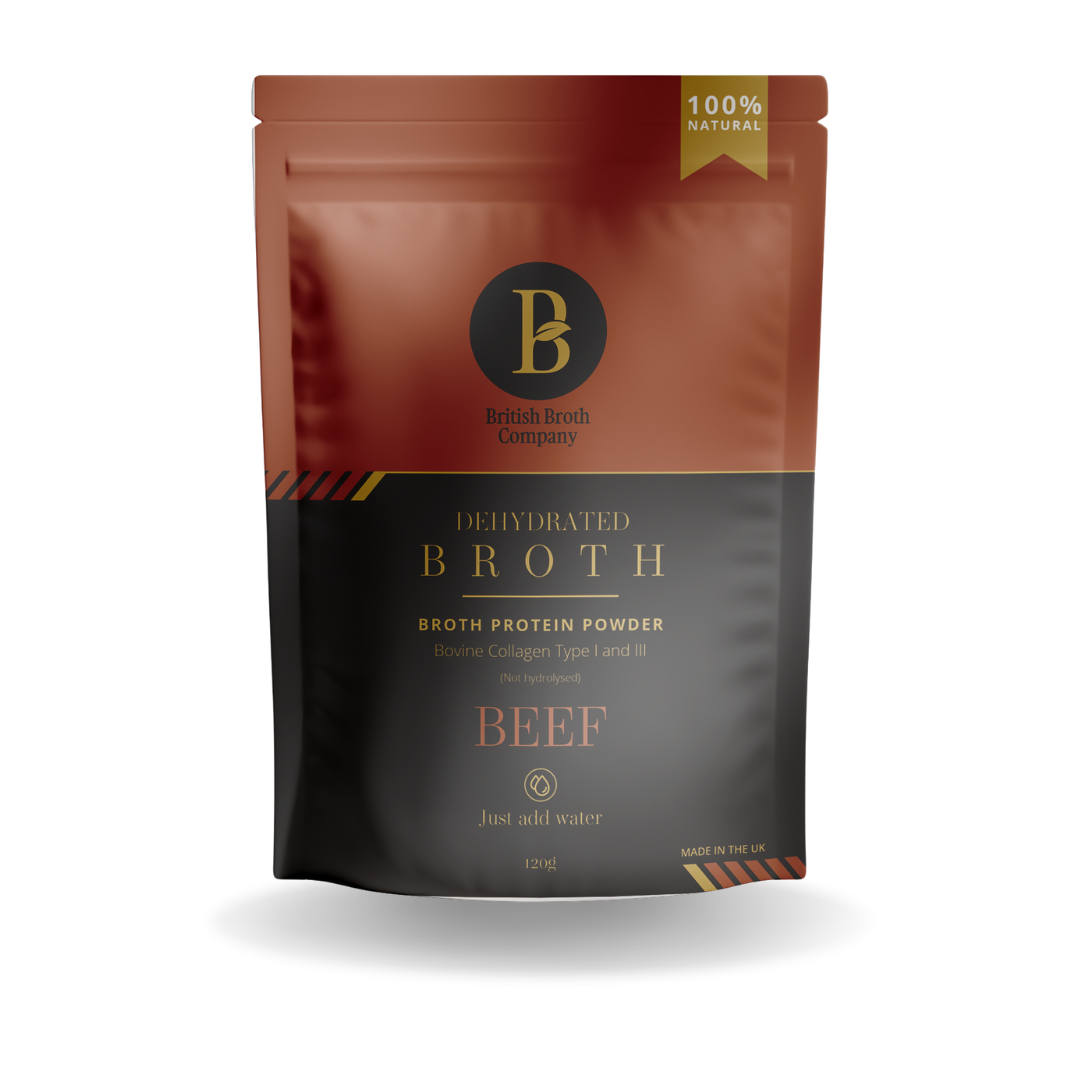 Beef Bone Broth Powder (Dehydrated) – 120g Pouch