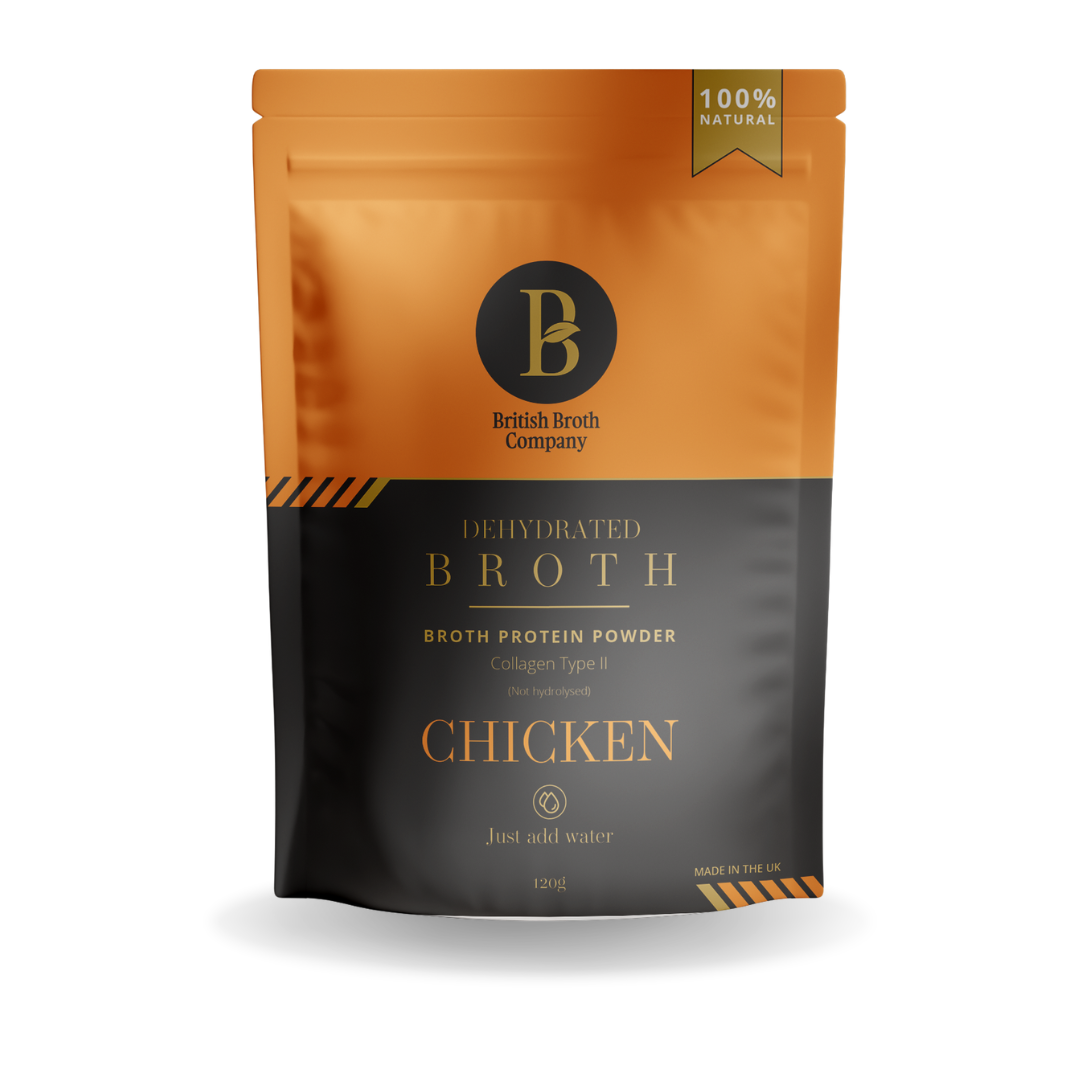 Chicken Bone Broth Powder (Dehydrated) – 120g Pouch