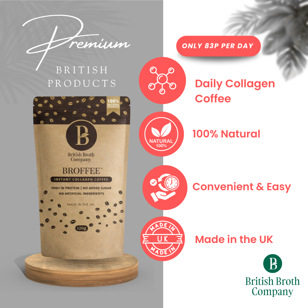 Bone Broth Coffee (Broffee) – 120g Pouch