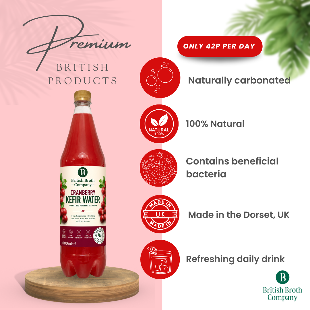 Cranberry Water Kefir – 1000ml