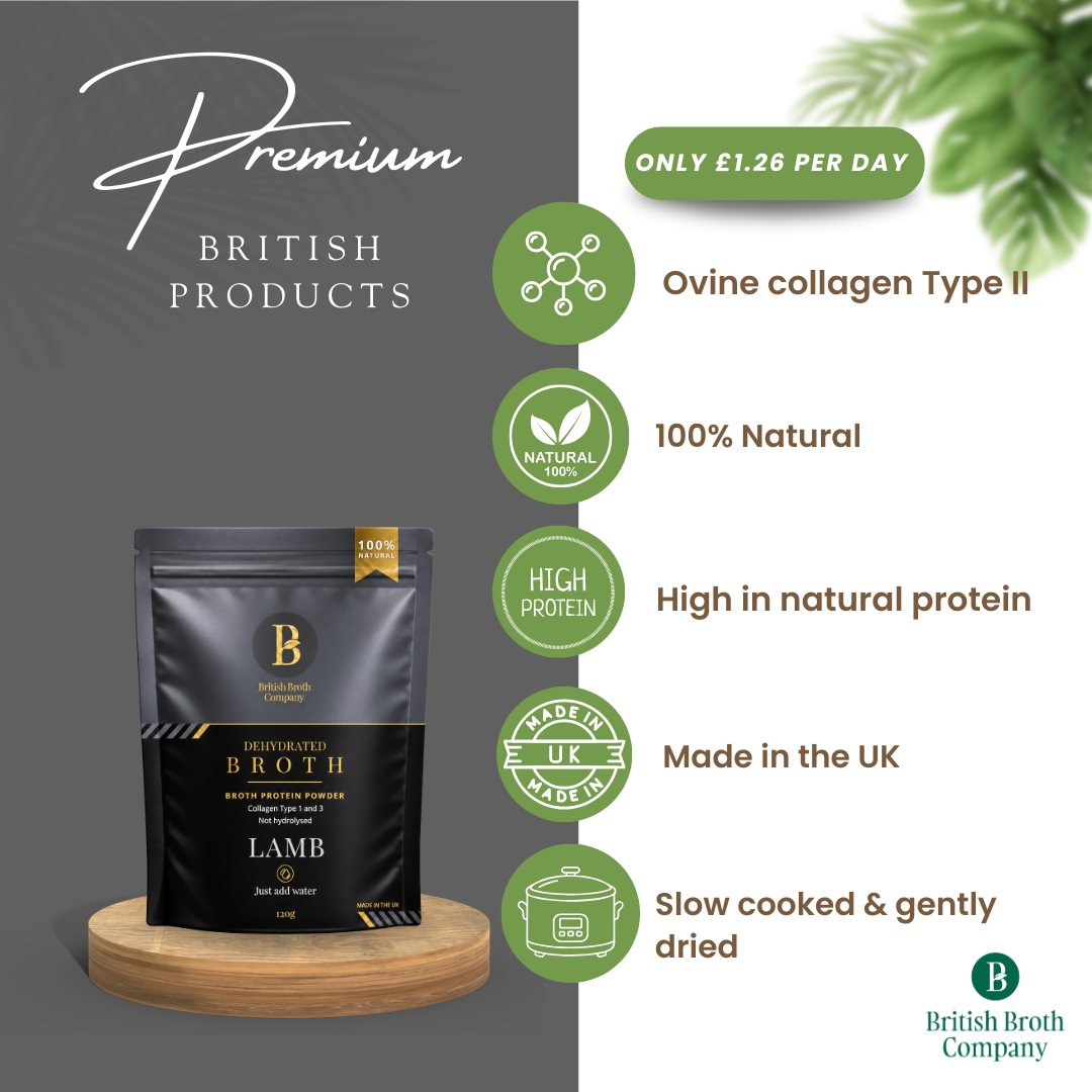 Lamb Bone Broth Powder (Dehydrated) – 120g Pouch Subscription