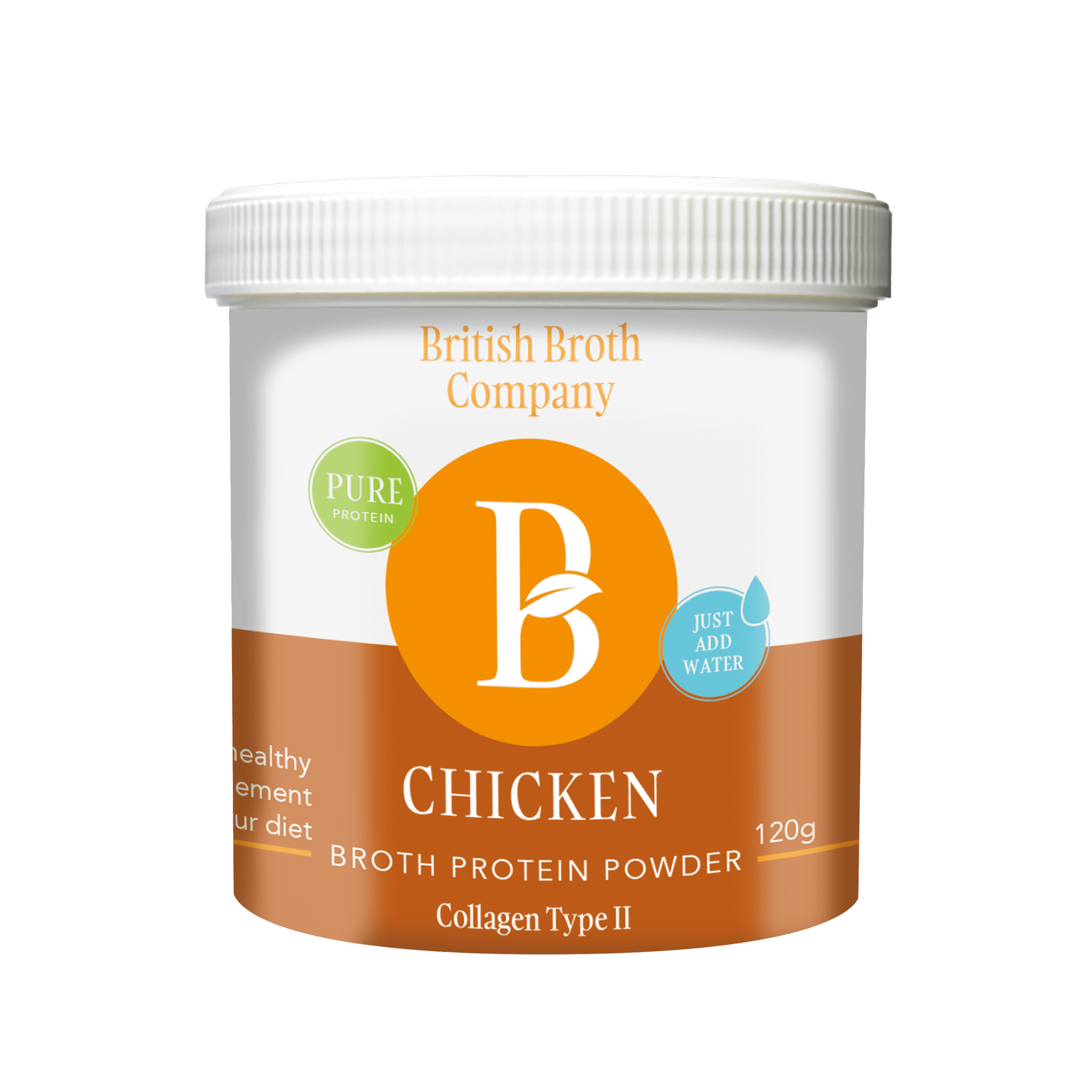 Dehydrated Chicken Bone Broth Type II Natural Collagen