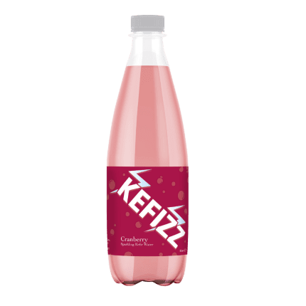 Cranberry kefir water