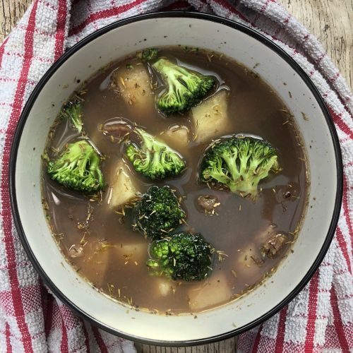 Beef &#038; Tomato Broth Soup