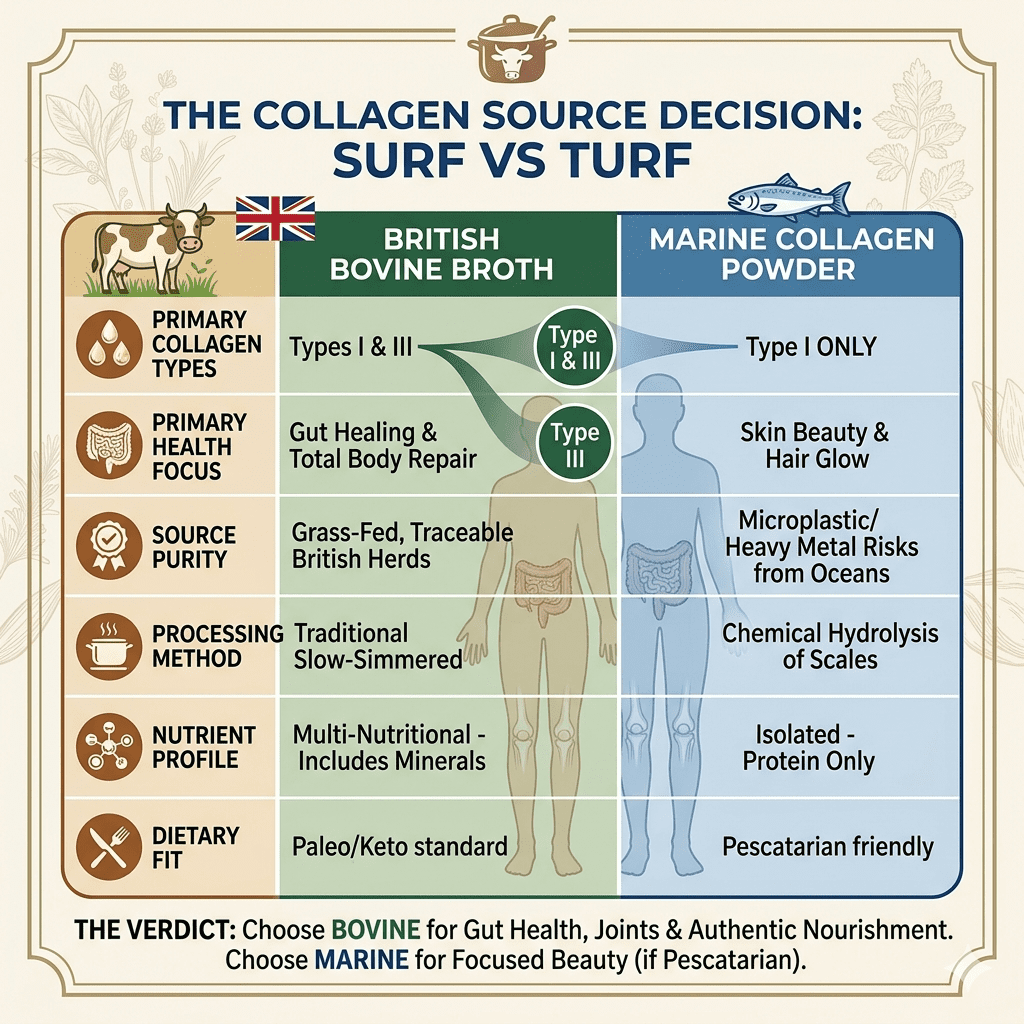 Bovine or Marine? The Truth About Your Collagen Source
